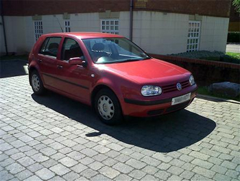 Red VW