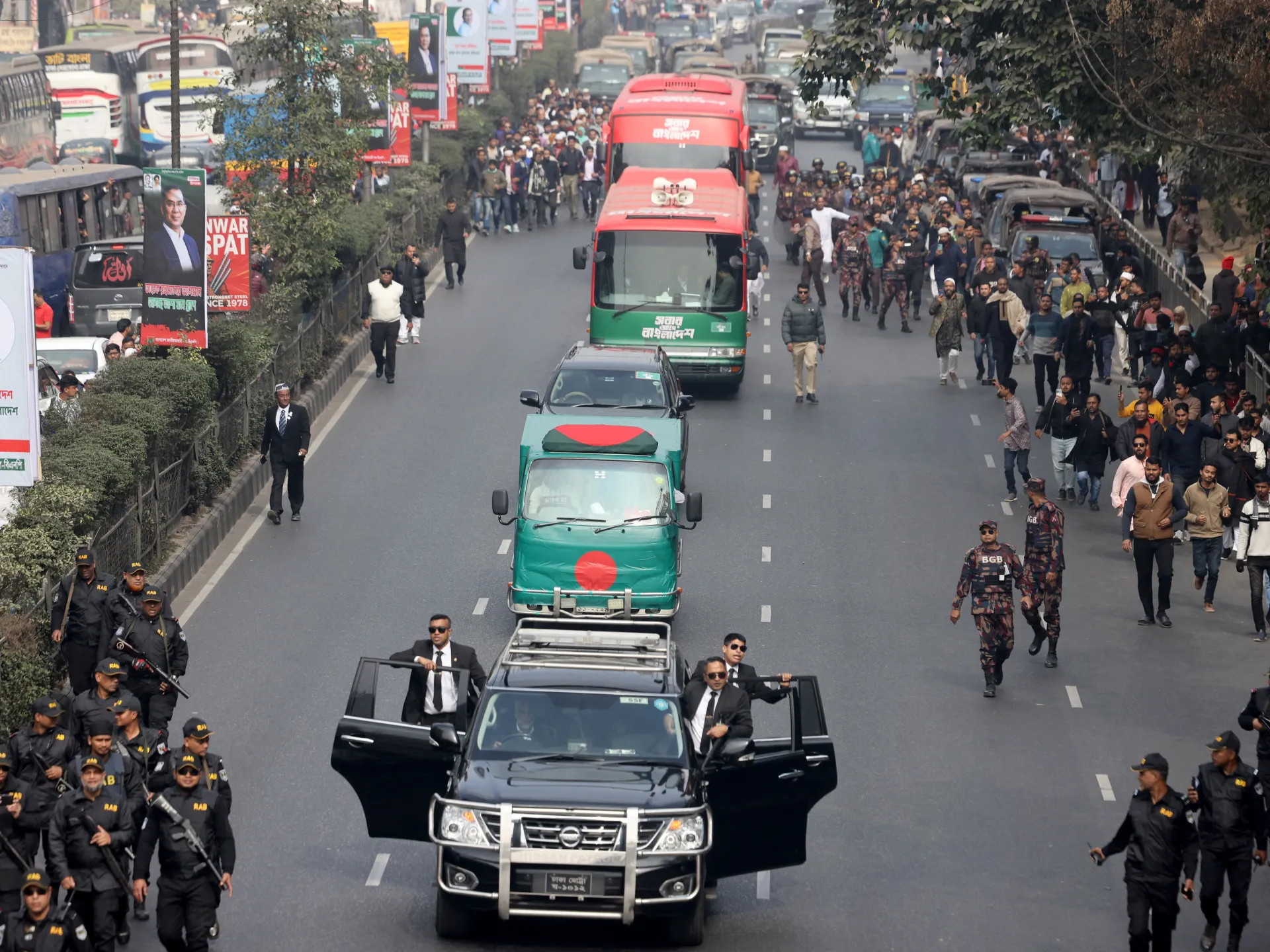 Khaleda Zia Laid to Rest as Thousands Turn Out in Bangladesh