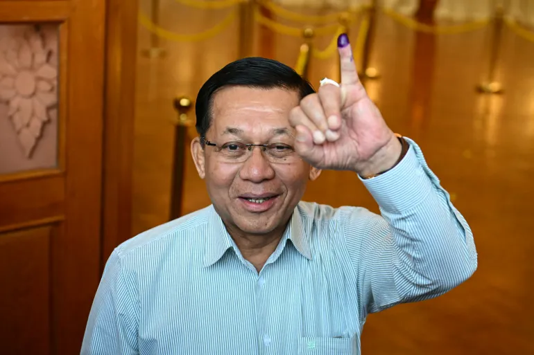 Myanmar Votes as Military Runs First Election After 2021 Coup