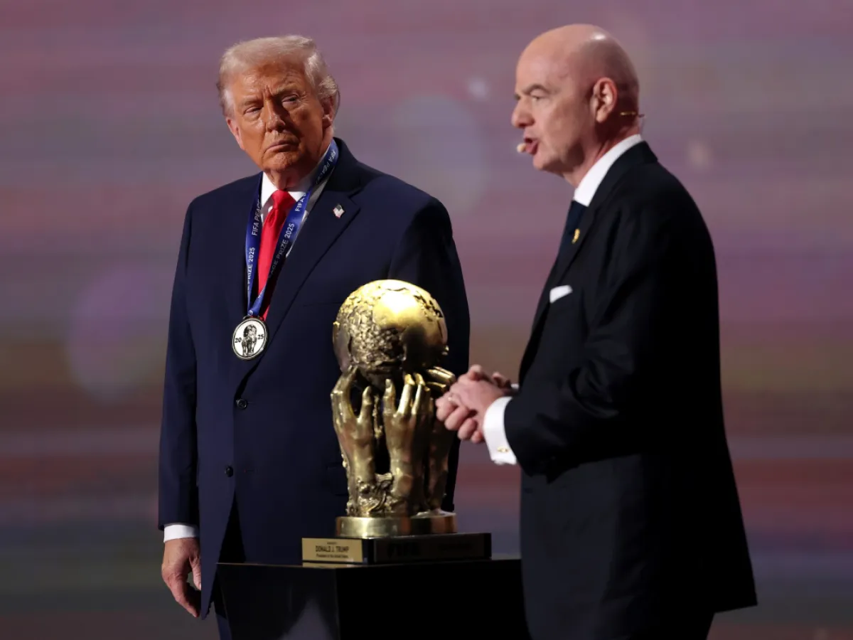 Infantino’s ‘Peace Prize’ to Trump raises questions about FIFA’s neutrality Infantino’s ‘Peace Prize’ to Trump raises questions about FIFA’s neutrality