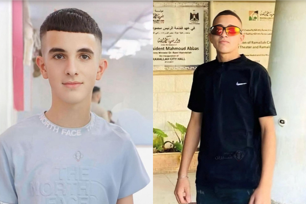 Israeli Forces Kill Two Palestinians in West Bank, One Aged 16