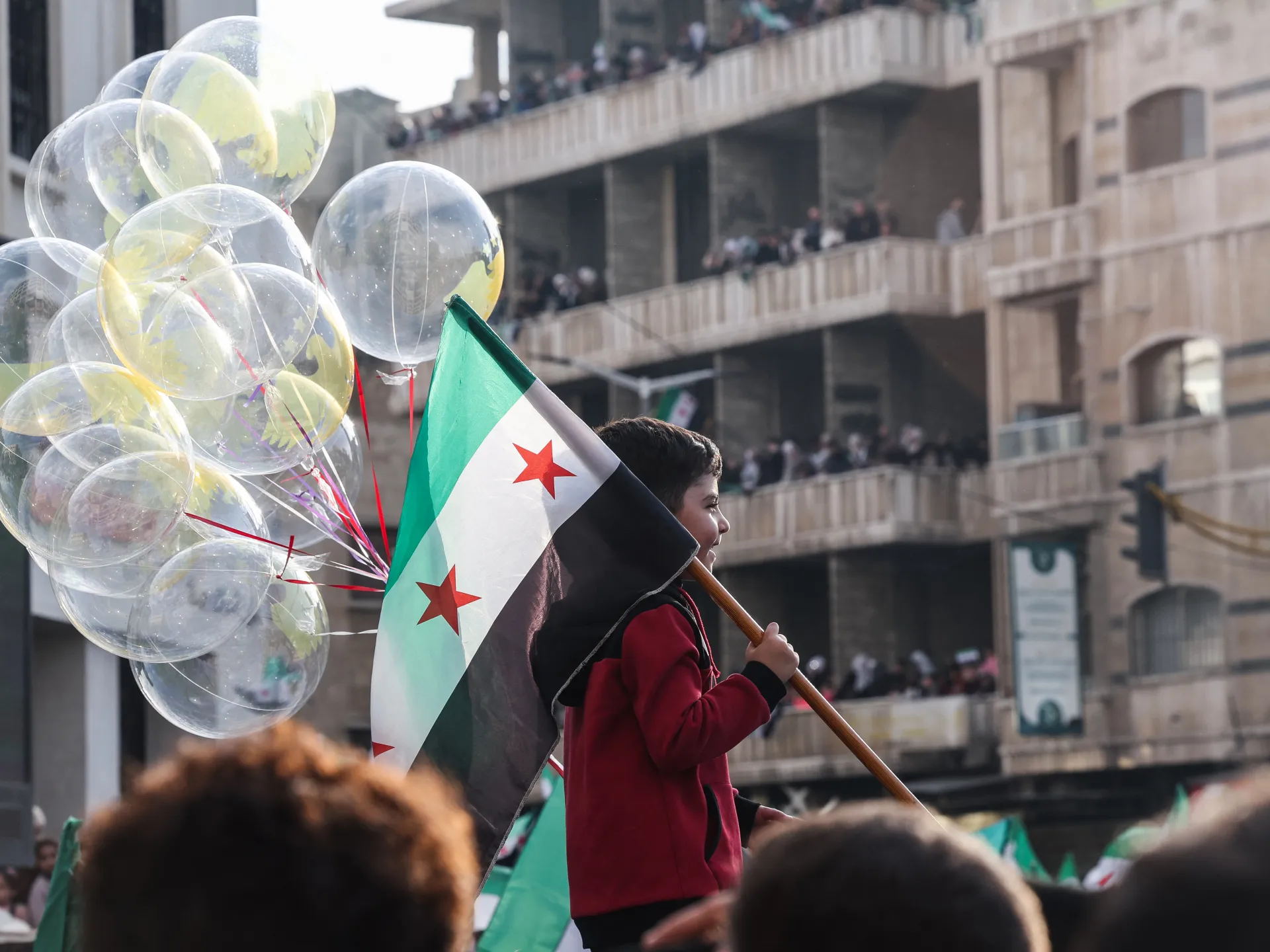With flags and fireworks, Syrians mark one year since al-Assad’s fall With flags and fireworks, Syrians mark one year since al-Assad’s fall