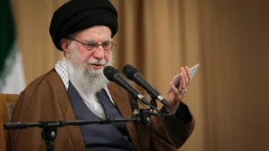 Iran’s Khamenei Blames U.S. and Israel for Protest Deaths