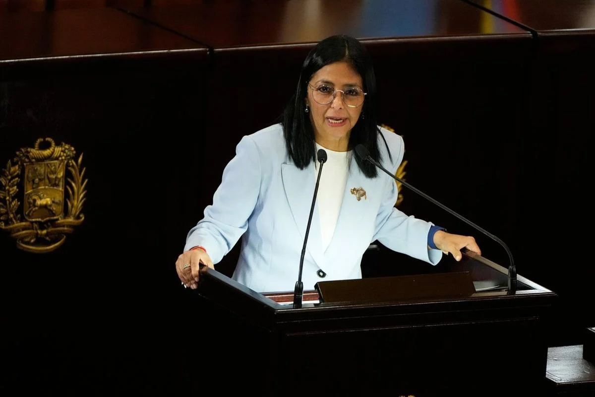 Venezuela Acting President Delcy Rodríguez Announces Prisoner Amnesty Venezuela Acting President Delcy Rodríguez Announces Prisoner Amnesty