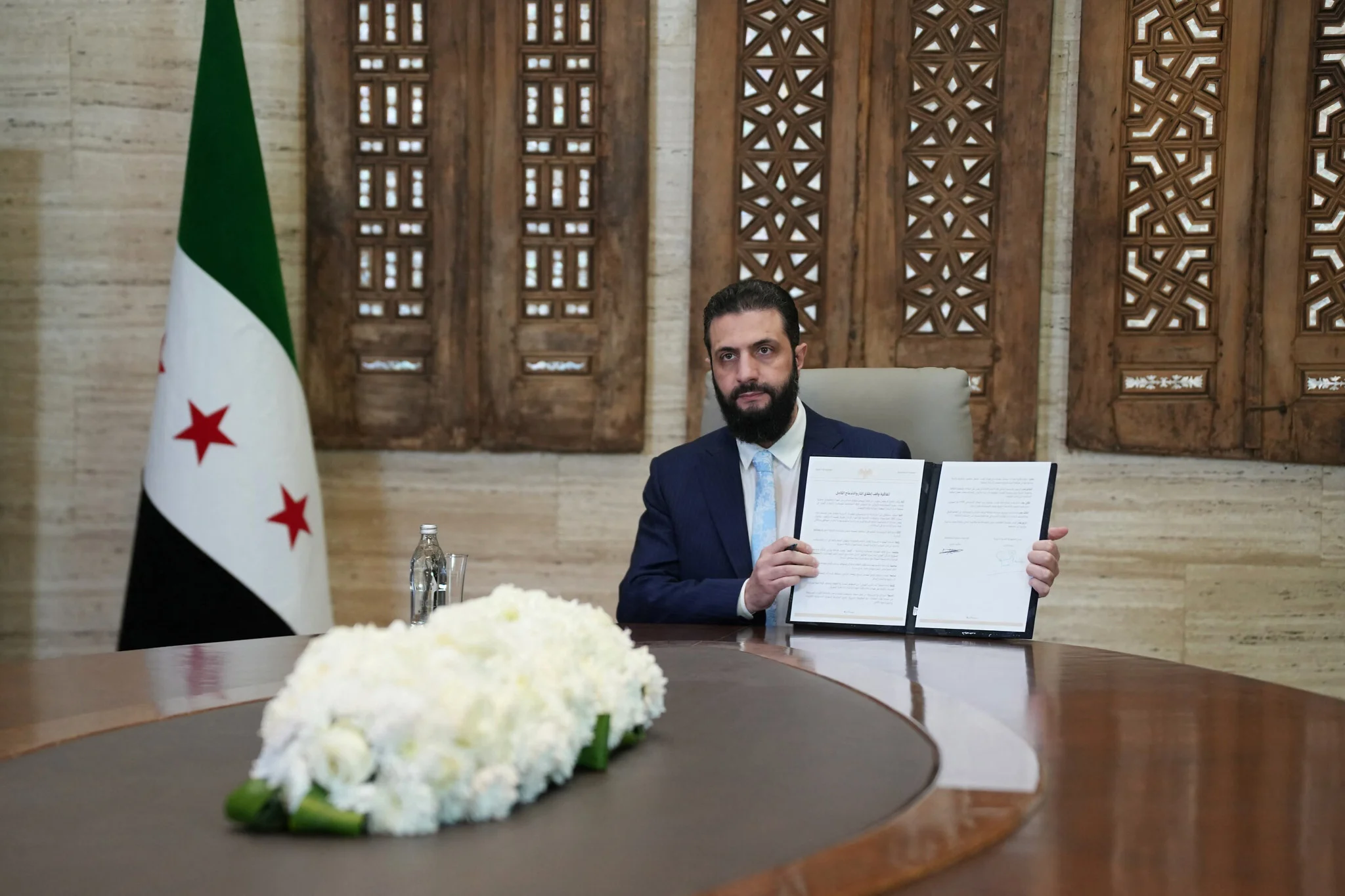 Syria President al-Sharaa to Hold Talks With SDF Leader Abdi After Ceasefire