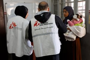 Red Line: Aid Groups in Gaza Continue Work Despite Israel’s Threats After MSF Ban