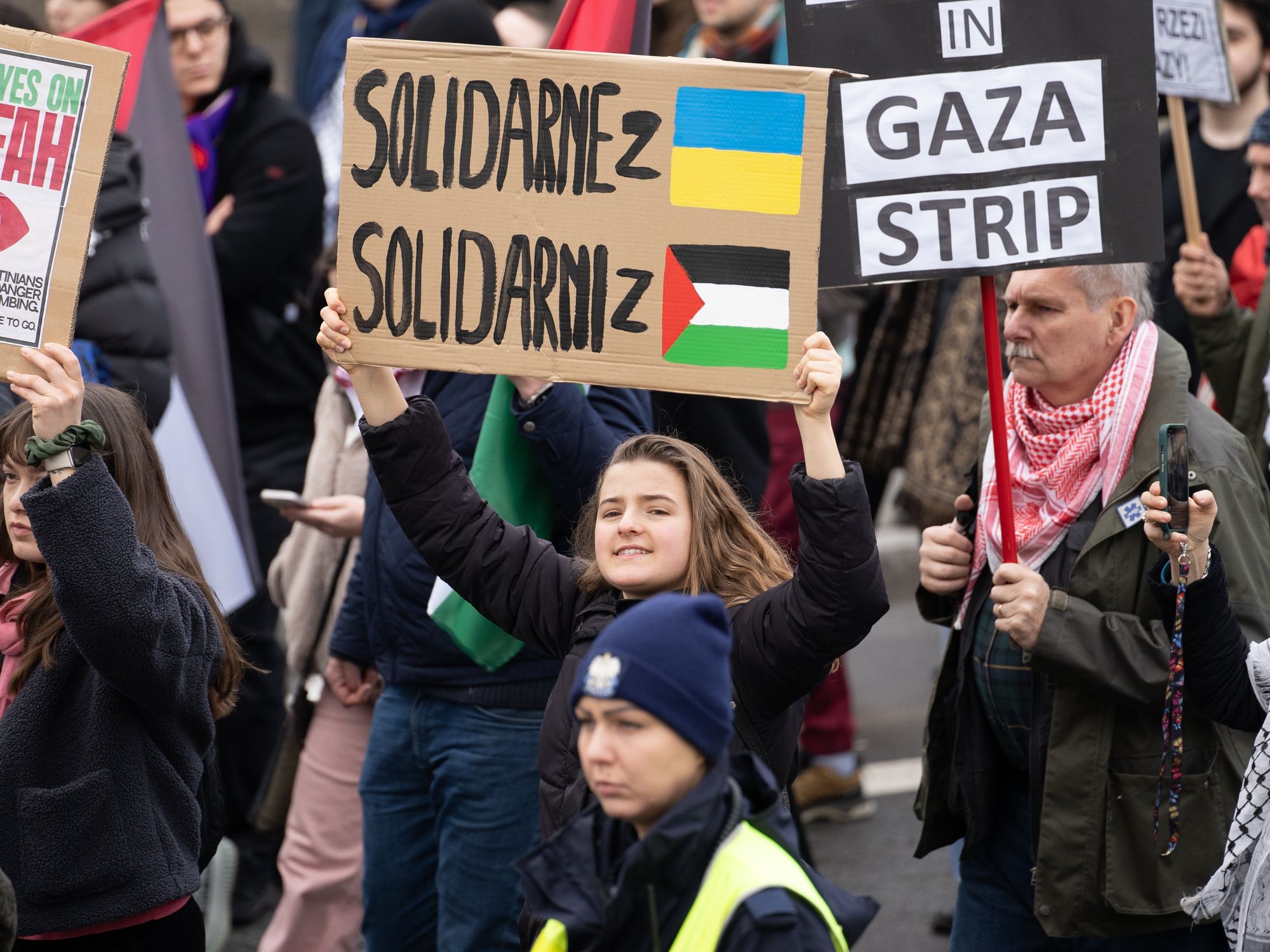 In Wartime Ukraine, Sympathy for Palestine Is No Longer Taboo