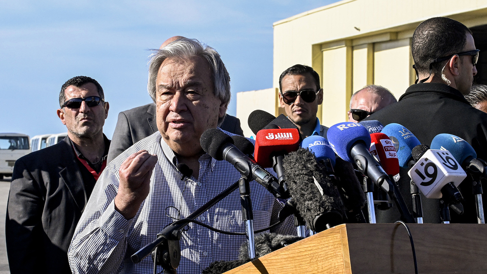 UN Secretary-General Presses for Gaza Aid Amid Rafah Evacuation Blockade