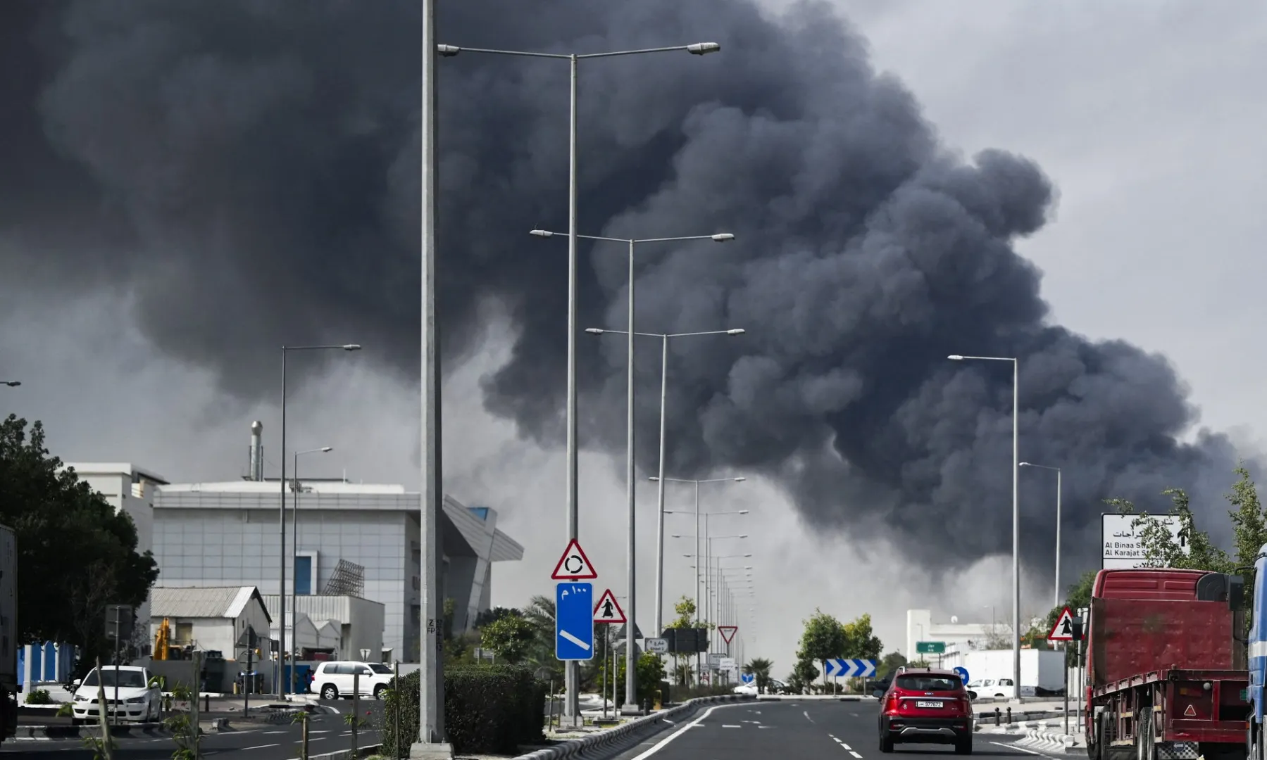 Iran Launches Missile and Drone Strikes Across the Gulf